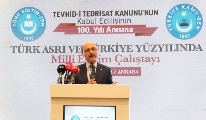 Türk Eğitim-Sen Genel Başkanı Talip Geylan: Eğitimde tasarruf olmaz