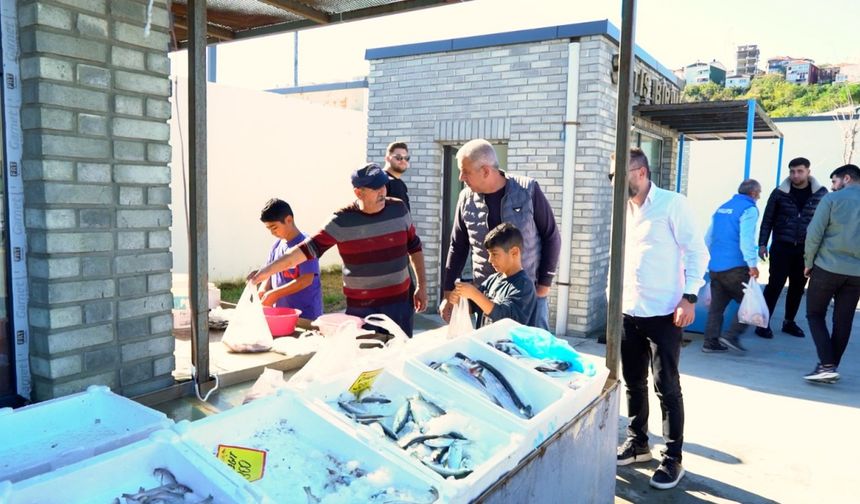 Arnavutköy Karaburun Balık Hali hizmete açıldı