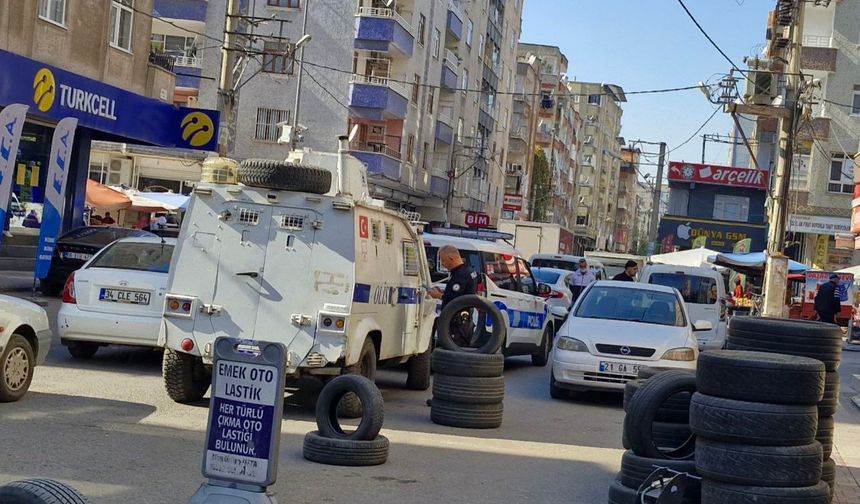 Diyarbakır semt pazarındaki kavgaya polis müdahalesi