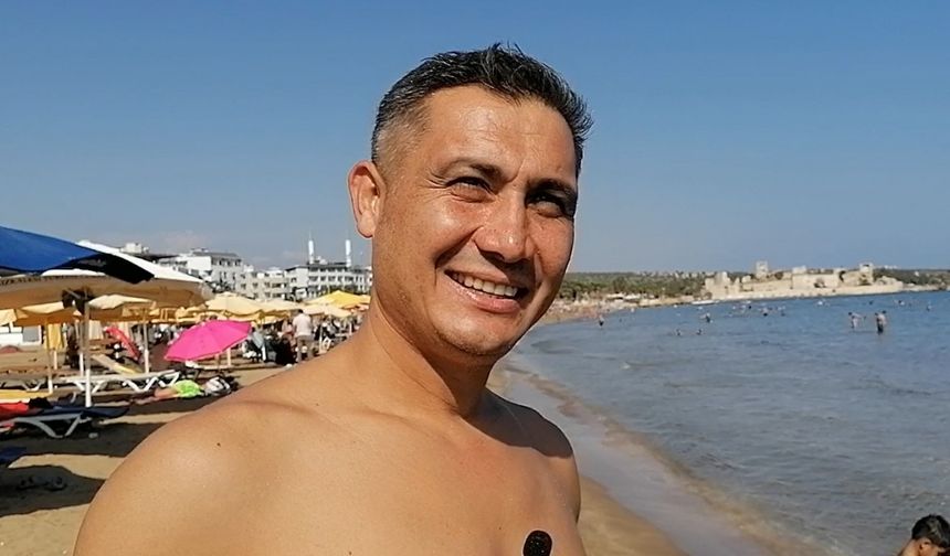 Mersin’de ekim ayının ortasında, deniz keyfi sürüyor