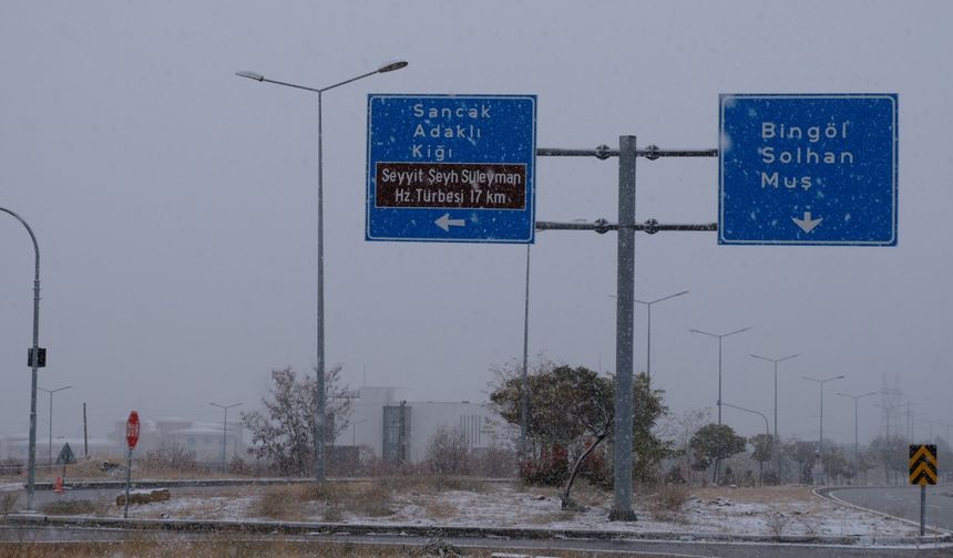 Bingöl'de 67 köy yolu ulaşıma kapandı; 2 ilçede eğitime kar engeli