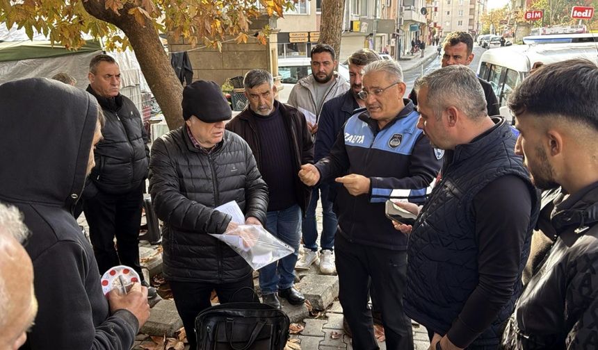 Tekirdağ’da, ‘tapulu arazim’ deyip sokağı tel örgüyle kapattı