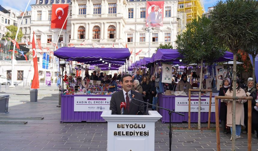 Beyoğlu Belediye Başkanı İnan Güney: “Beyoğlu’nda kadınlar üretecek, kadınlar kazanacak!”