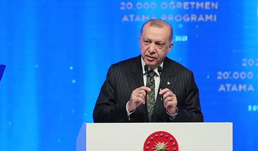 Cumhurbaşkanı Erdoğan: Biz eğitim öğretim meselesini siyaset üstü tutmaya özen gösteriyoruz