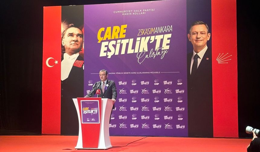 CHP lideri Özgür Özel: Ovacık Belediye Başkanımıza suç icat edip, ona da kayyım atadılar