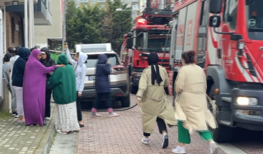Avcılar’da kız öğrenci yurdunda yangın