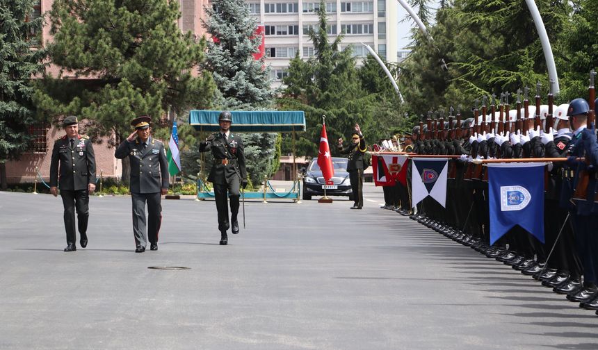 Genelkurmay Başkanı Orgeneral Gürak, Özbek mevkidaşı İminov ile görüştü