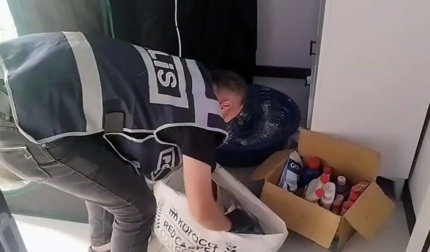 ‘Kasten yaralama’dan cezaevine girdi, evine ‘kenevir’ serası kurduğu ortaya çıktı