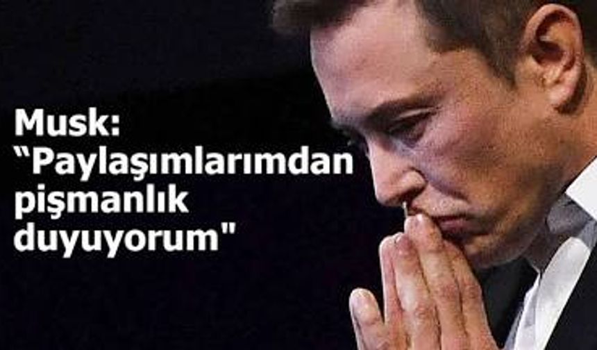 Elon Musk'tan, Trump'la yaşadığı tartışmağa dair ‘pişmanlık’ mesajı