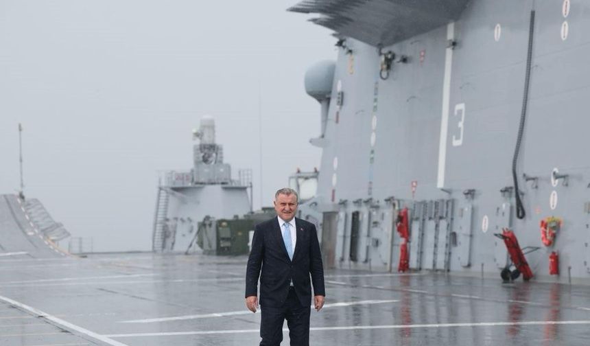 TCG Anadolu Gemisiyle Çanakkale'den İstanbul'a 'Zafer Yolculuğu' düzenlenecek