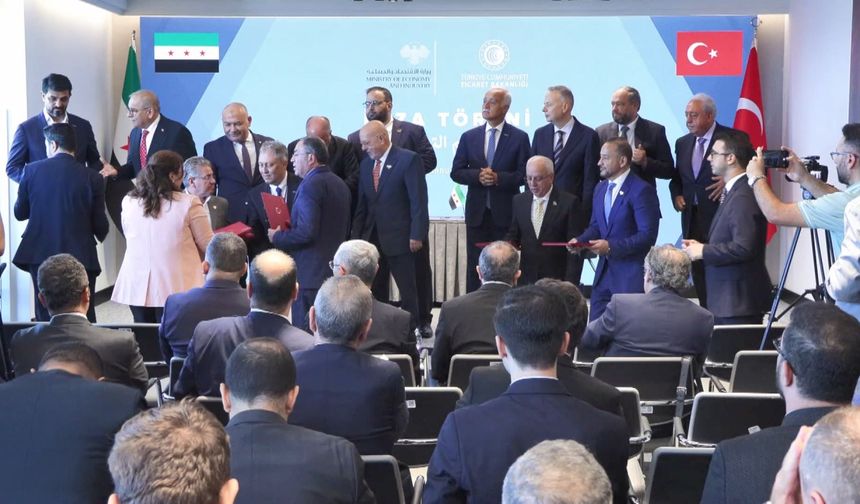 Türkiye-Suriye arasında 10 yeni ekonomik mutabakat