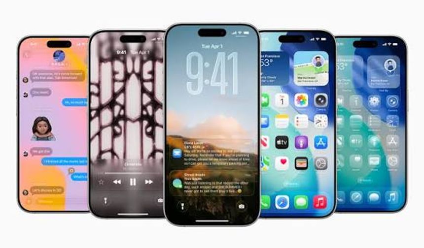 Apple iOS 26 çıktı: Yenilikler ve desteklenen iPhone modelleri