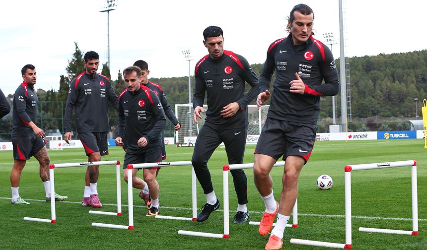 A Milli Futbol Takımı, Bulgaristan maçının hazırlıklarına başladı