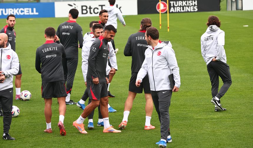 A Milli Futbol Takımı, Bulgaristan ve Gürcistan maçlarının hazırlıklarını sürdürdü