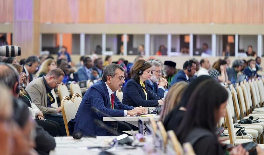 Bakan Tekin, ‘UNESCO 43'üncü Genel Konferansı Bakanlar Oturumu'nda konuştu