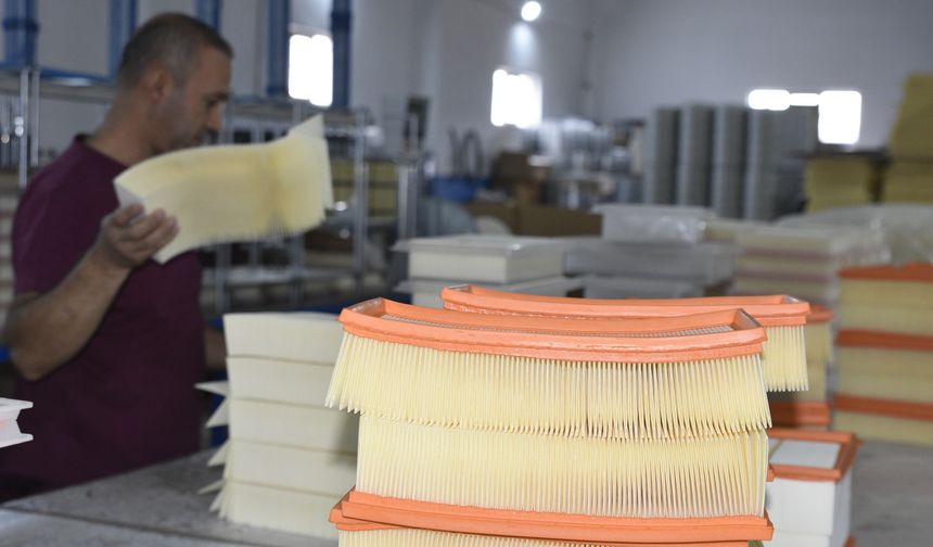 Bitlis'te üretilen filtreler 15 ülkeye ihraç ediliyor