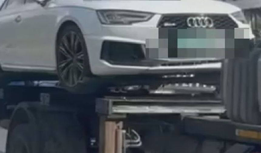 Esenler'de sahte plaka ve çakarlı otomobile 333 bin lira para cezası