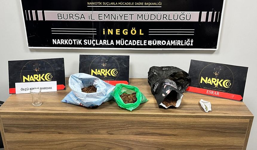 Evinde uyuşturucuyla yakalanan şüpheli tutuklandı