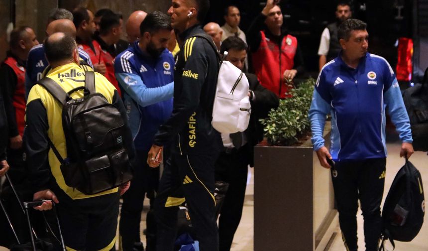 Fenerbahçe kafilesi Gaziantep'te