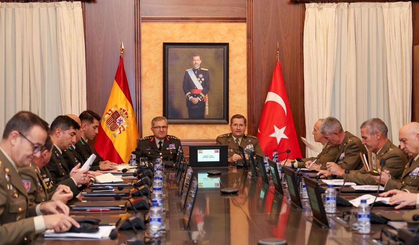 Kara Kuvvetleri Komutanı Tokel, İspanya Kara Kuvvetleri Komutanlığı'nı ziyaret etti