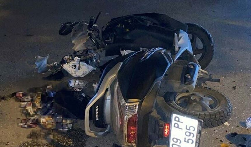 Otomobilin çarptığı motosikletin sürücüsü öldü, eşi yaralandı