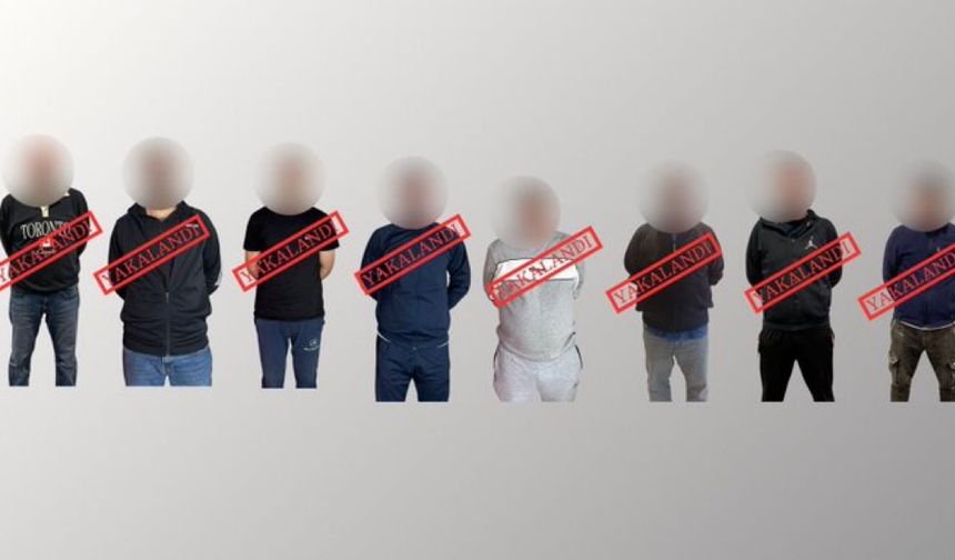 8 suçlu yakalandı! Kırmızı bültenle arananlar Türkiye’ye getirildi