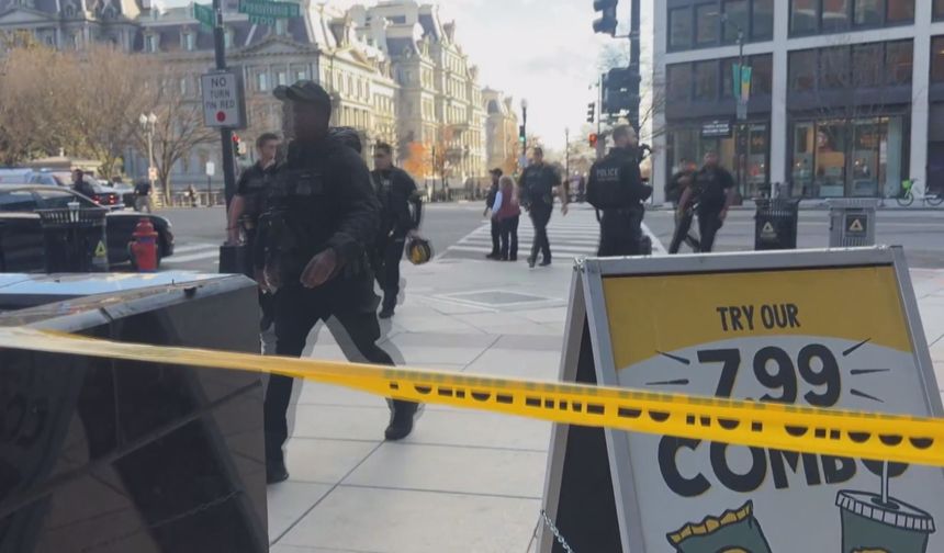 ABD'de Beyaz Saray yakınında 2 Ulusal Muhafız askeri vuruldu; saldırgan yakalandı