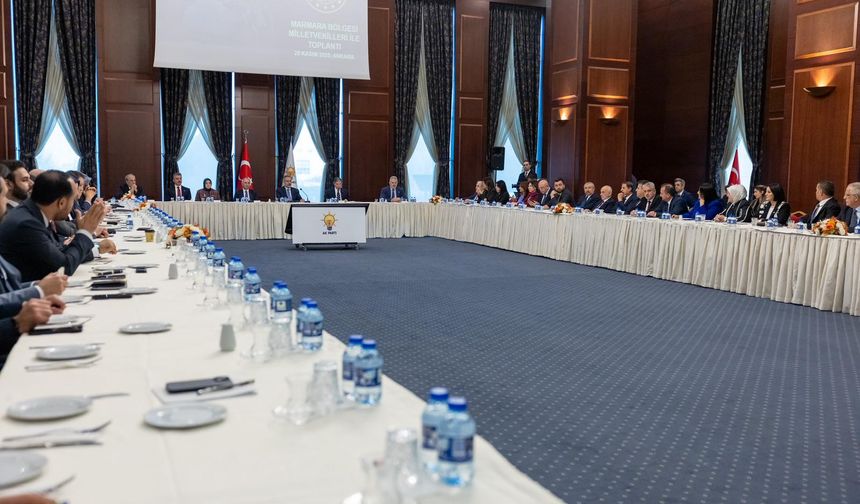 Bakan Fidan, Marmara Bölge Milletvekilleri İstişare Toplantısı'na katıldı