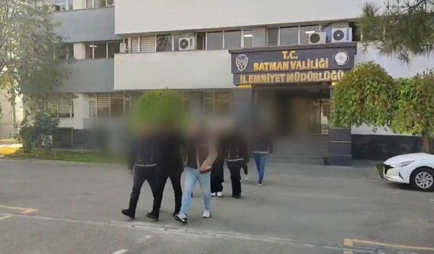 Batman'da iş yeri kurşunlayan tefecilere operasyon: 2 tutuklama