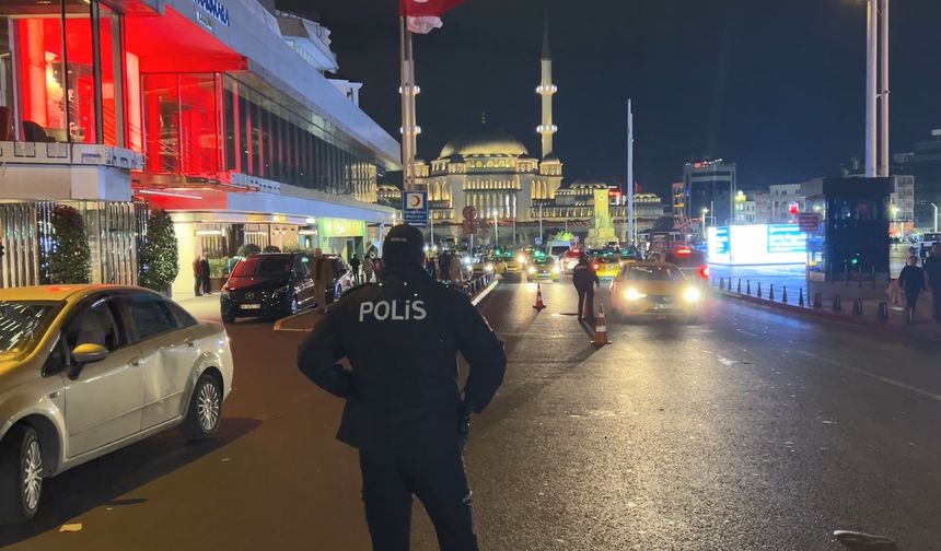 Beyoğlu'nda 'Huzur İstanbul' denetimi i