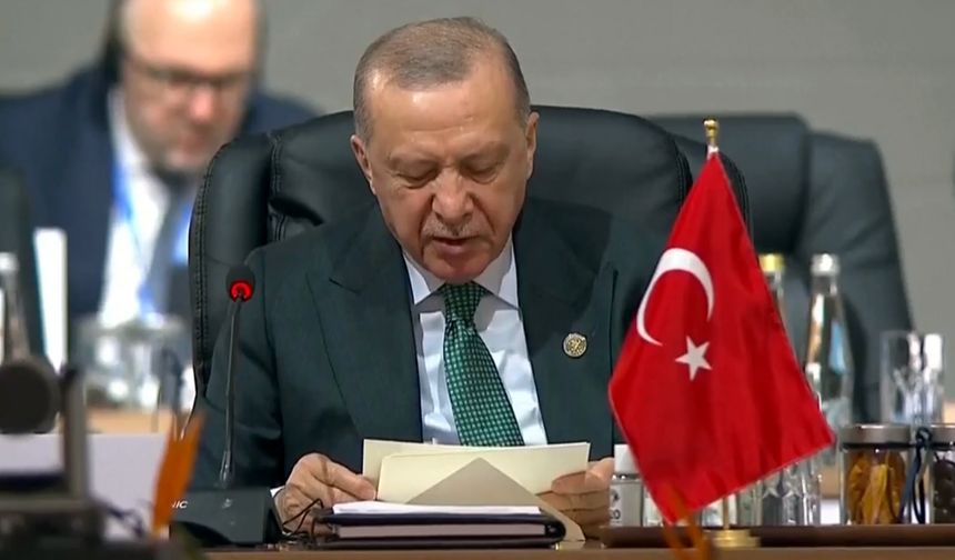 Erdoğan: COP31’i 2025 Kasım’da Türkiye’de yapmayı hedefliyoruz
