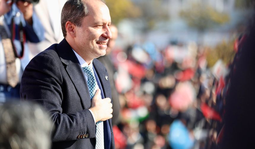 Fatih Erbakan Türkiye'yi yeniden yaşanabilir kılacağız