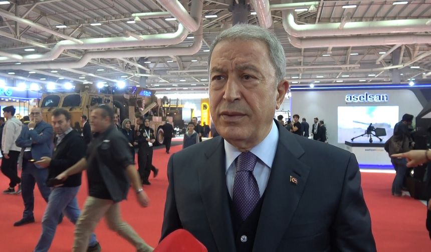 Hulusi Akar: Savunma sanayinde ihtiyaçlarımızın büyük bir bölümünü kendimiz karşılıyoruz