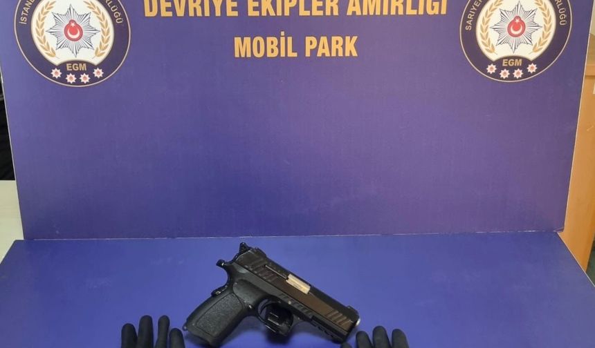 Maslak'ta oto tamirhanesine silahlı saldırı düzenledi suçüstü yakalandı: 5 milyon lira haraç iddiası