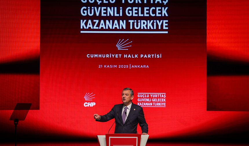 Özgür Özel: Parti programımız, çökmüş devlet mekanizmasına bir itirazdır