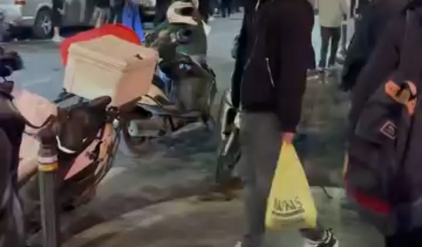 Şişli'de düğün salonundaki laf atma kavgası sokağa taştı; polis müdahale etti