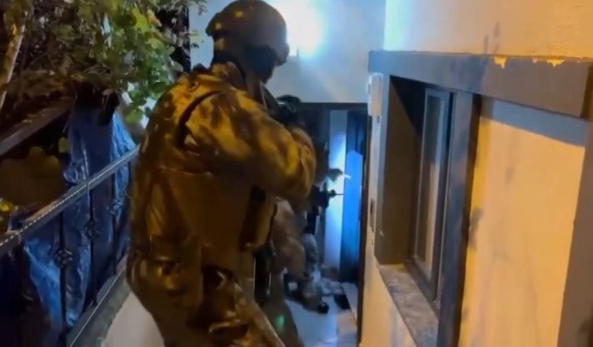 Sultanbeyli'de suç örgütüne operasyon; 13 şüpheli tutuklandı