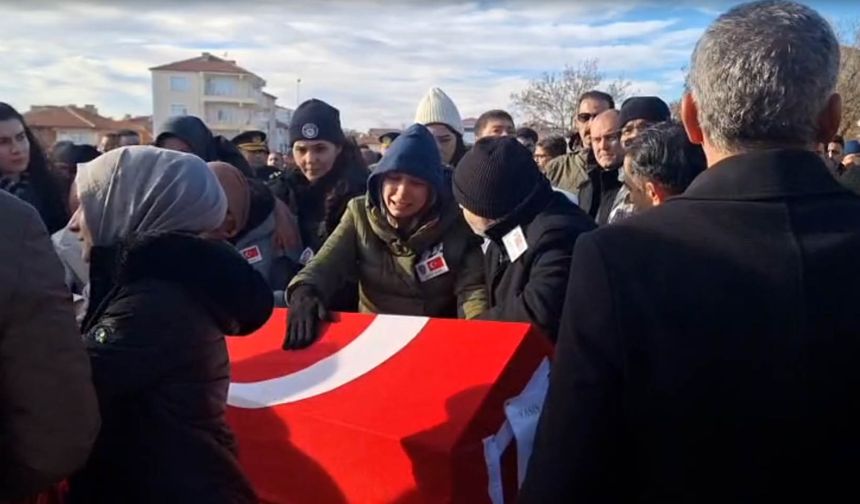 DEAŞ operasyonunda şehit olan polis Koçyiğit, Ankara'da son yolculuğuna uğurlandı