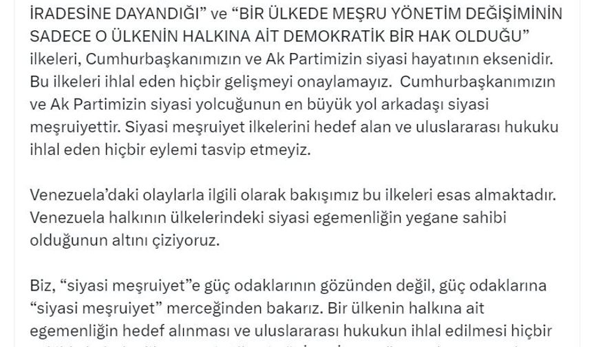AK Parti'li Çelik: Uluslararası hukuku ihlal eden hiçbir eylemi tasvip etmeyiz