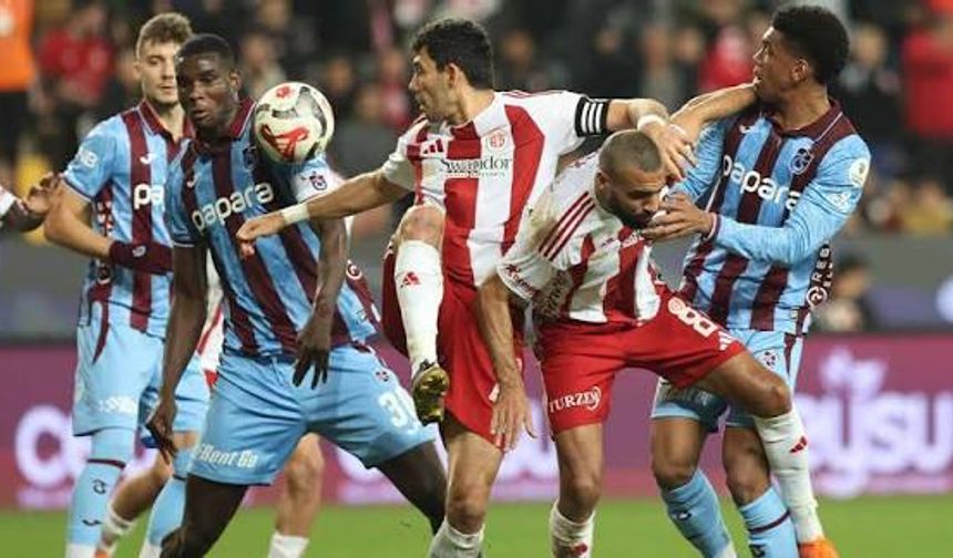 Hesap.com Antalyaspor - Trabzonspor: 1-1