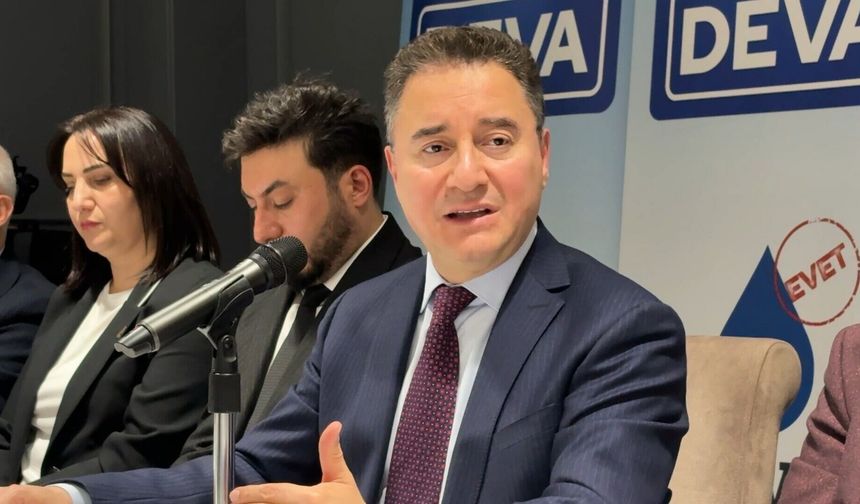 Ali Babacan Bölgede maalesef bir ateş çemberi gittikçe büyüyor