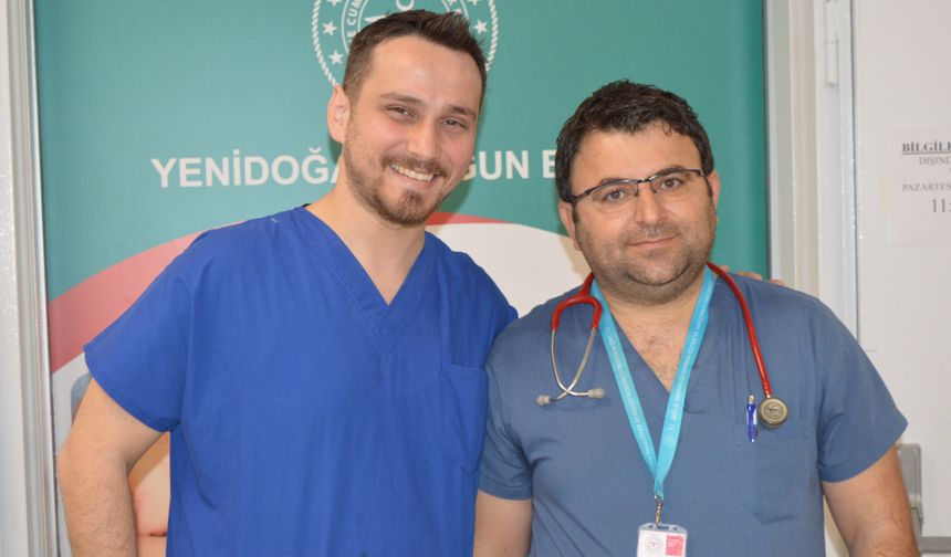 İç organları göğüs kafesinde doğan Reyyan bebek, ameliyatla sağlığına kavuştu