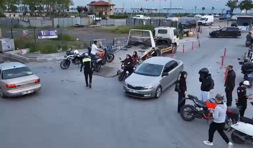 Avcılar Sahili'nde dronlu denetimde uyuşturucu ele geçirildi