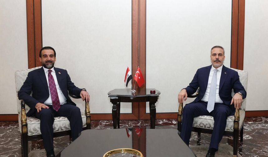 Bakan Fidan, Tekaddum Partisi lideri Halbusi'yi kabul etti