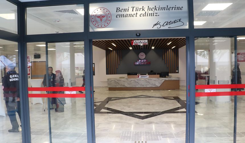 Bakan Yardımcısı Erkoç: Her yeni sağlık kompleksi, sağlığa daha kolay erişim demek