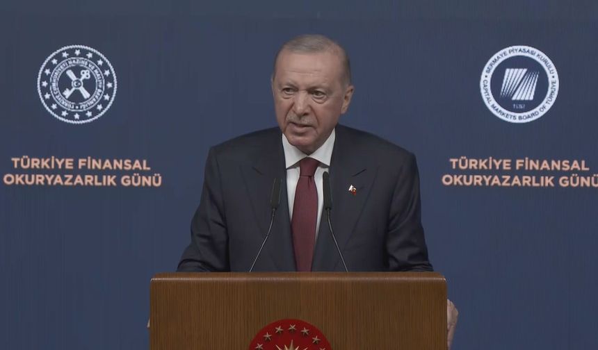 Cumhurbaşkanı Erdoğan: İstanbul'u küresel bir finans merkezi yapmak için yoğun bir mesai harcıyoruz / Görüntü eklendi