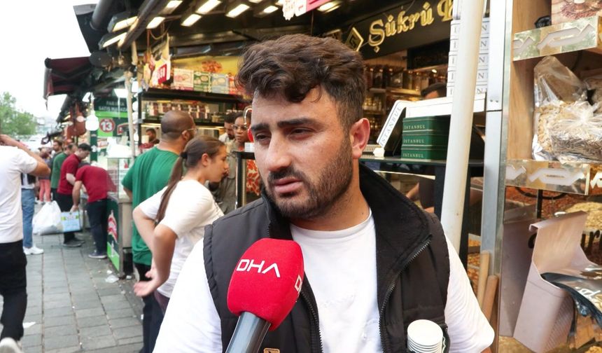 Eminönü'nde bayram yoğunluğu