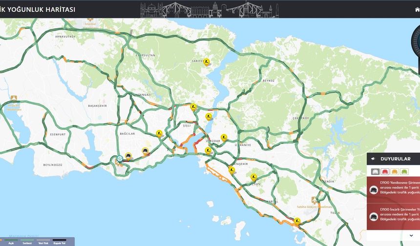 Kurban Bayramı öncesi İstanbul'da yollar boş kaldı