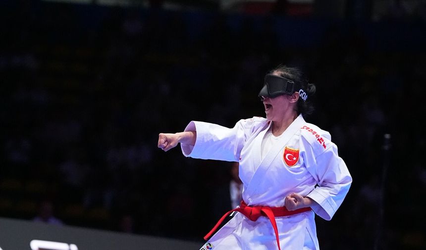 Milli para karateci Suna Saraçoğlu, Avrupa ikincisi oldu