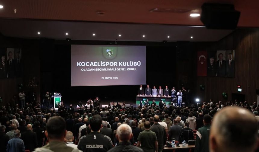 Recep Durul, yeniden Kocaelispor başkanlığına seçildi